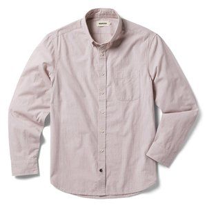 Taylor Stitch Jack in Antique Terracotta Micro Seersucker L 42